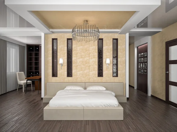 Bedroom 3D — Stock Photo, Image