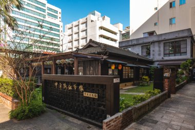 3 Aralık 2021: Zhongping Road Story House, 1930 'da inşa edilen eski devlet memurları yurdu. Zhongli ilçesindeki Zhongping alışveriş bölgesinde saklanıyor..