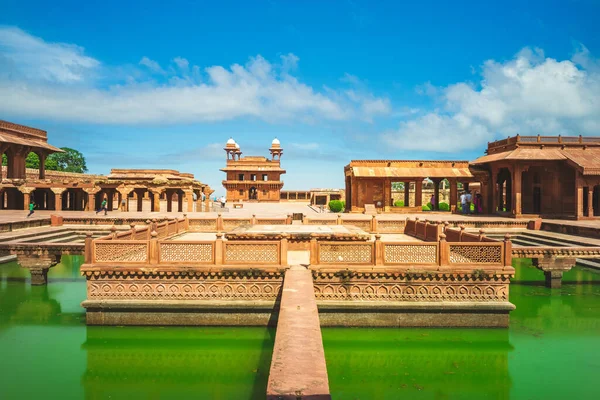Fatehpur Sikri Πρωτεύουσα Της Αυτοκρατορίας Mughal Που Βρίσκεται Στην Ινδία — Φωτογραφία Αρχείου