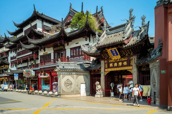 Julio 2018 Templo Ciudad Nueva Shanghái Templo Popular Más Importante — Foto de Stock