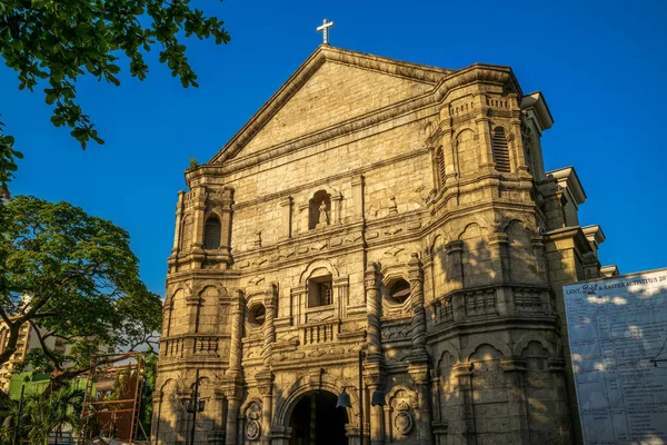 Malate Katolska Kyrkan Manila Filippinerna — Stockfoto