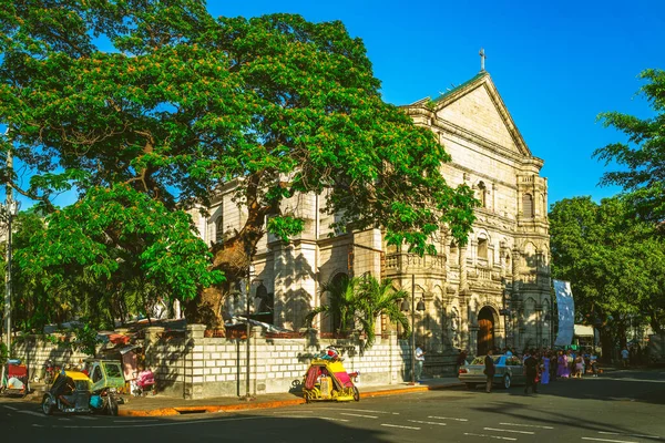 Malate Catholic Church Manili Filipiny — Zdjęcie stockowe