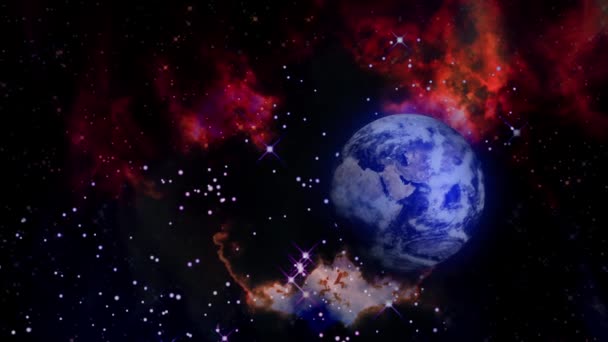 la Terre dans l'espace