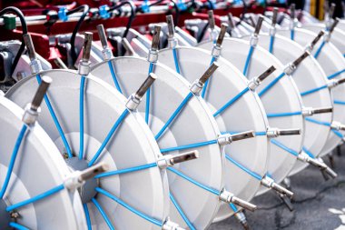 Yeni modern tarım makineleri ve ekipman ayrıntıları