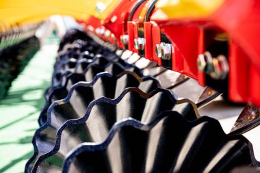 Yeni modern tarım makineleri ve ekipman ayrıntıları