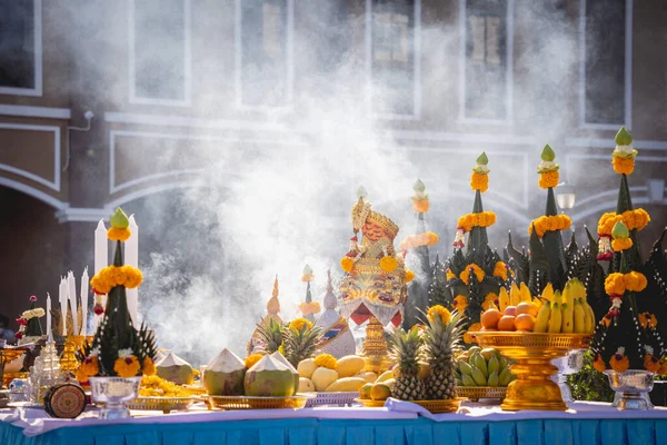 Old traditional buddhist temple in the Thailand — Photo