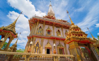 Tayland 'daki eski bir Budist tapınağı.