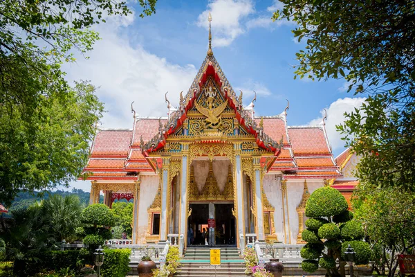 Παλιά παραδοσιακή βουδιστής ναός στην Ταϊλάνδη — Φωτογραφία Αρχείου