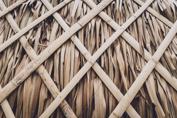 Background and texture of bamboo wall or fence — 스톡 사진