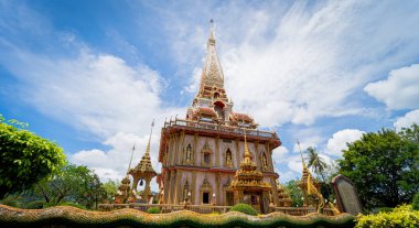 Tayland 'daki eski bir Budist tapınağı.