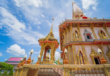 Tayland 'daki eski bir Budist tapınağı.
