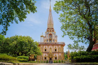 Tayland 'daki eski bir Budist tapınağı.