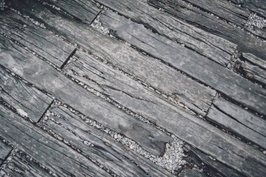 Arka plan ve eski ahşap duvar dokusu.