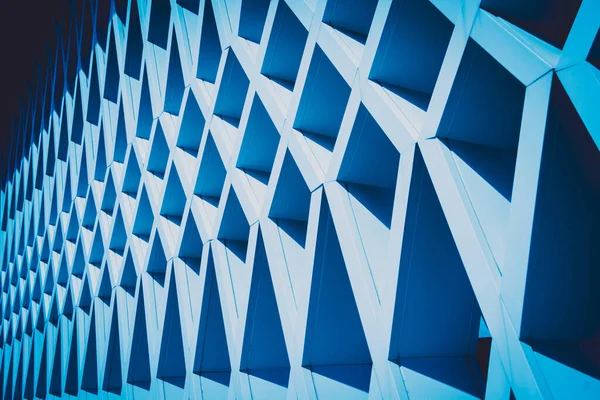 Abstract Geometric Background Triangles Buildings Cells — Stok fotoğraf