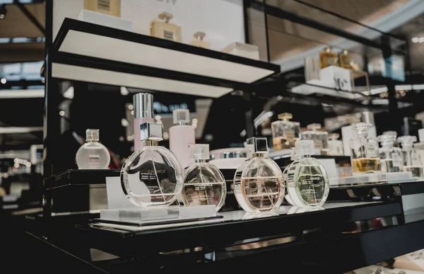 Phuket Thailand Mai 2022 Eine Reihe Parfüms Der Marke Chanel — Stockfoto
