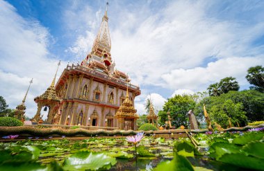 Tayland 'daki eski bir Budist tapınağı..