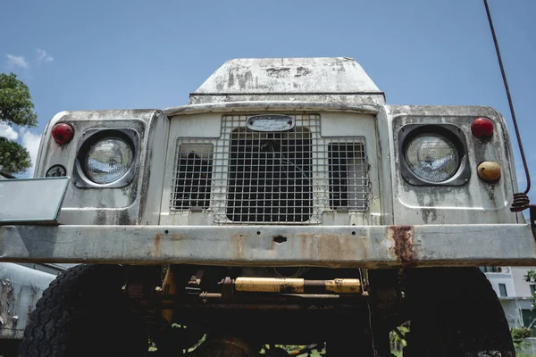 Old Rusty Cars Safari Jungle Africa — Stock fotografie