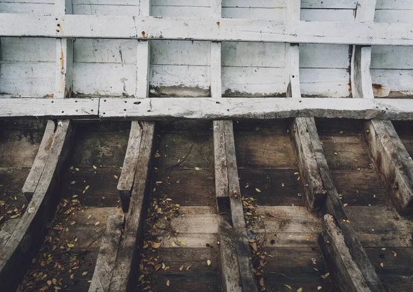 Background Texture Old Wooden Boat — Stock Photo, Image