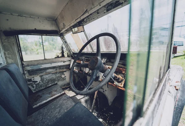 Old Rusty Cars Safari Jungle Africa — Stockfoto