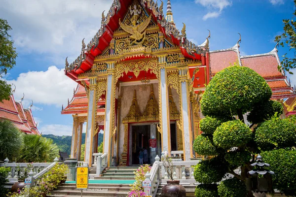 Παλιά Παραδοσιακή Βουδιστής Ναός Στην Ταϊλάνδη — Φωτογραφία Αρχείου