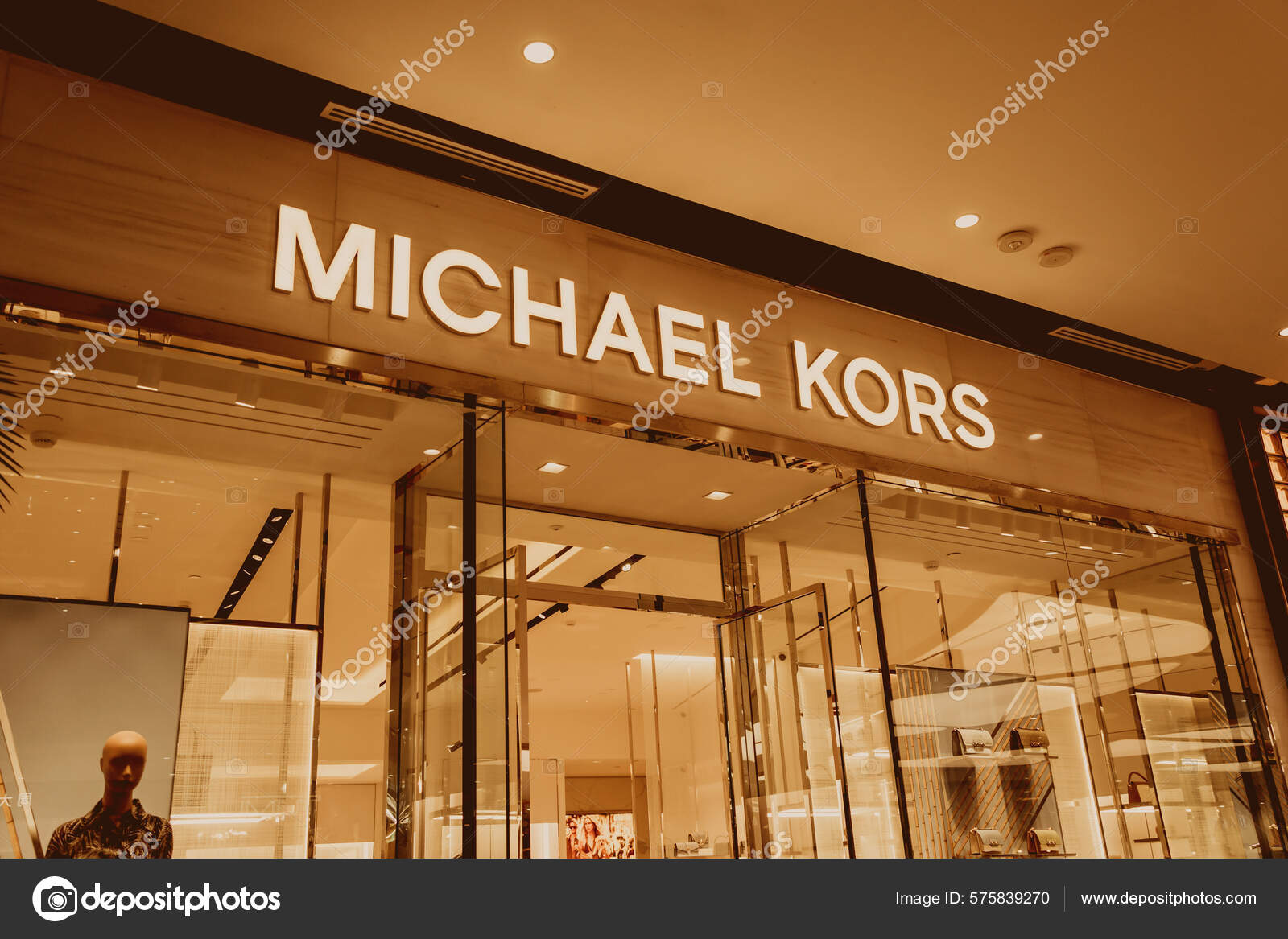 michael kors store front