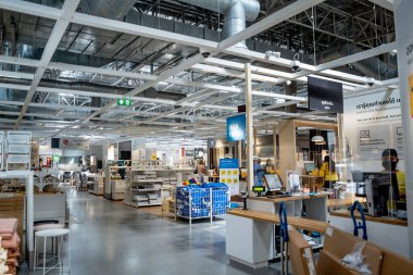 PHUKET, THAILAND - HAZİRAN 05, 2022: IKEA mağazasından bir örnek.