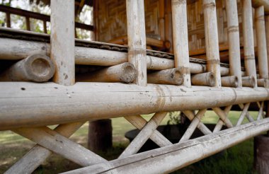 Arka plan ve eski ahşap duvar dokusu.