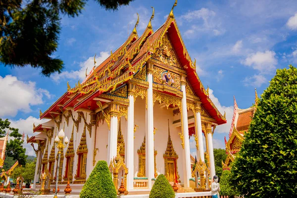 Gamla Traditionella Buddisttempel Thailand — Stockfoto