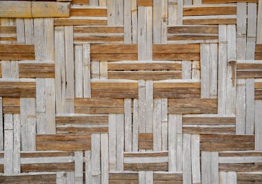 Arka plan ve eski ahşap duvar dokusu.