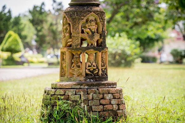 Details Fragments Old Traditional Buddhist Temple Thailand — Stock fotografie