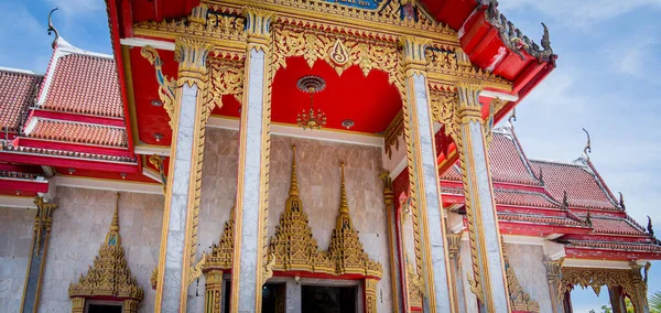 Old Traditional Buddhist Temple Thailand — Fotografia de Stock