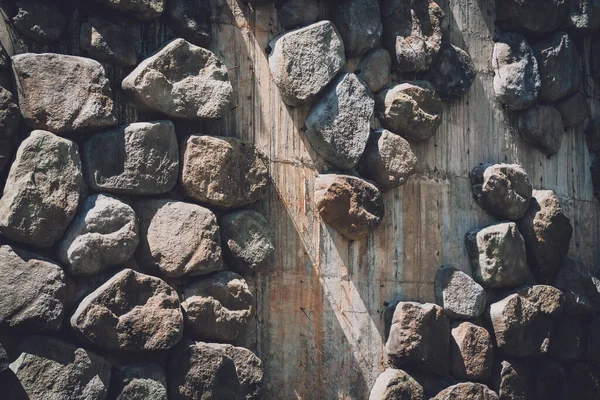 Background Texture Old Stoned Wall — Stock Photo, Image