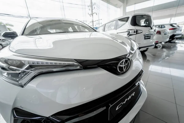 Phuket Thailandia Giugno 2022 Automobili Nello Showroom Della Concessionaria Toyota — Foto Stock