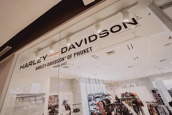 Пюкет Таиланд Мая 2022 Года Бутик Harley Davidson Торговом Центре — стоковое фото