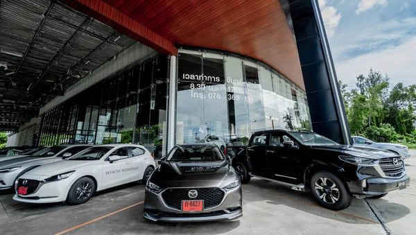 Phuket Thailand June 2022 Cars Showroom Whose Mazda — 스톡 사진