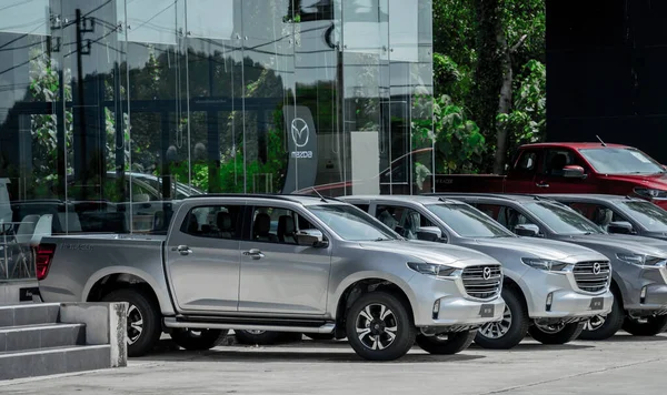 Phuket Thailand June 2022 Cars Showroom Whose Mazda — 스톡 사진