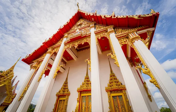 Ancien Temple Bouddhiste Traditionnel Thaïlande — Photo