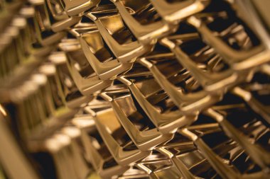 Abstract geometric background with triangles and different cells.