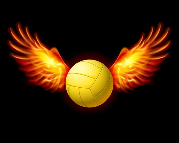 Volleyball-Emblem — Stockvektor