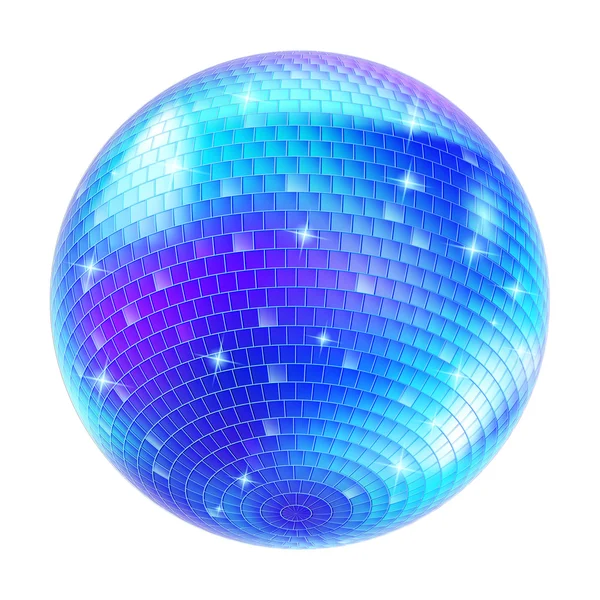 Дзеркальний диско-кульковий вектор — стоковий вектор