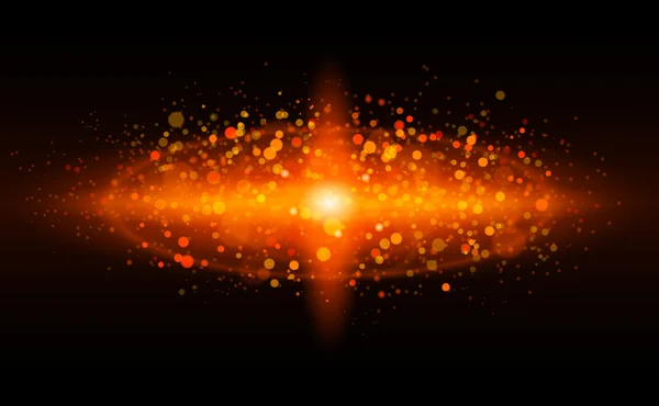 Galaxy renkli vektör çizim — Stok Vektör
