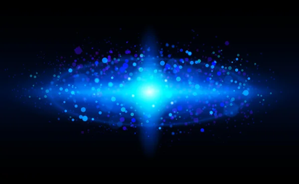 Galaxy renkli vektör çizim — Stok Vektör