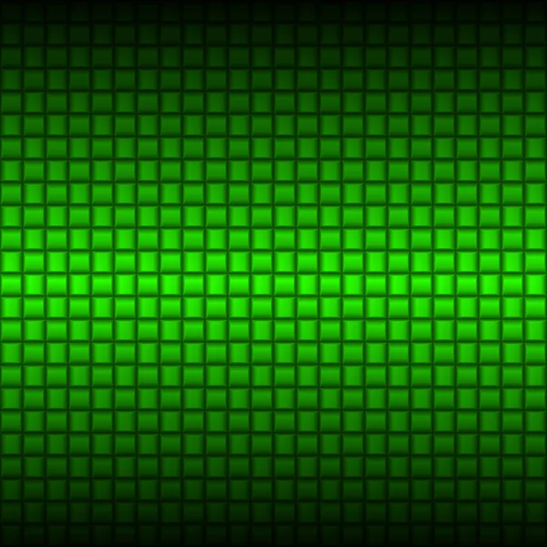 Fond abstrait carré vert — Image vectorielle