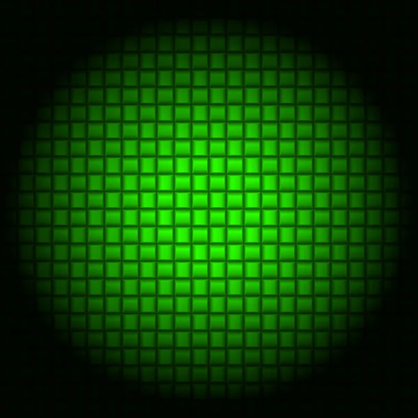 Fond abstrait carré vert — Image vectorielle