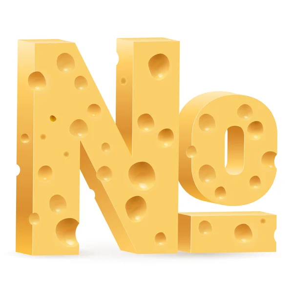 Τυρί σημάδι — Διανυσματικό Αρχείο