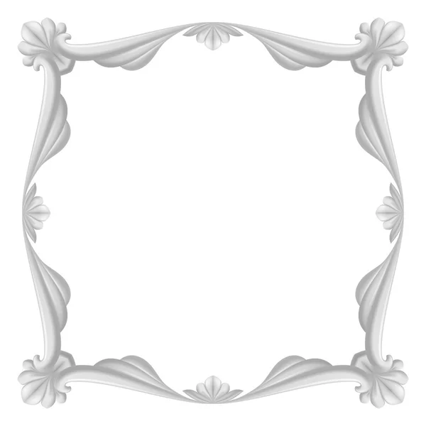 Gray frame — Stock Vector