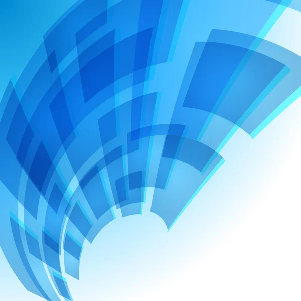 Abstrakter blauer digitaler Hintergrund — Stockvektor