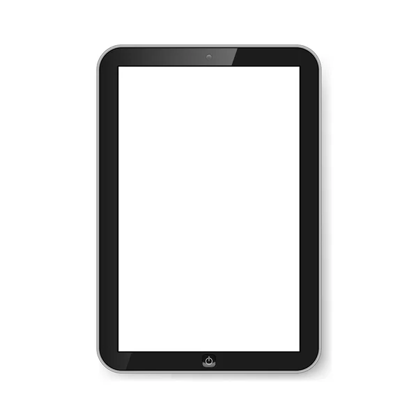 Tableta con pantalla en blanco . — Archivo Imágenes Vectoriales