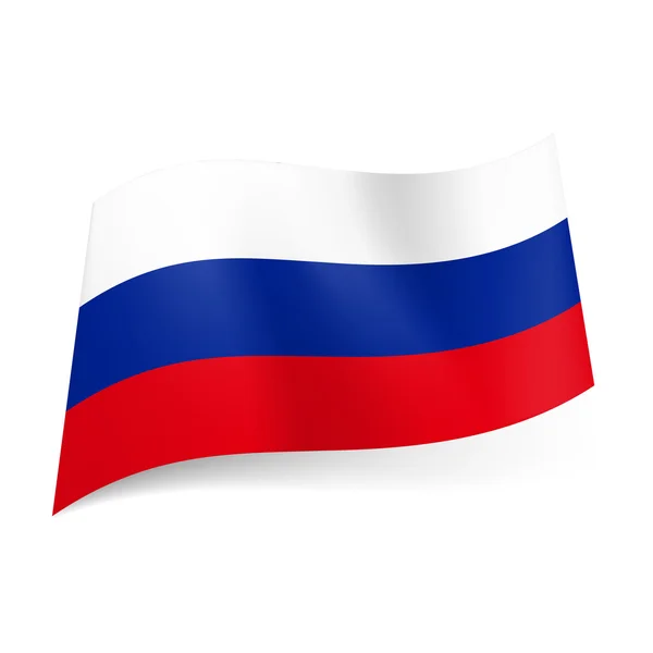 러시아의 국가 깃발 — 스톡 벡터