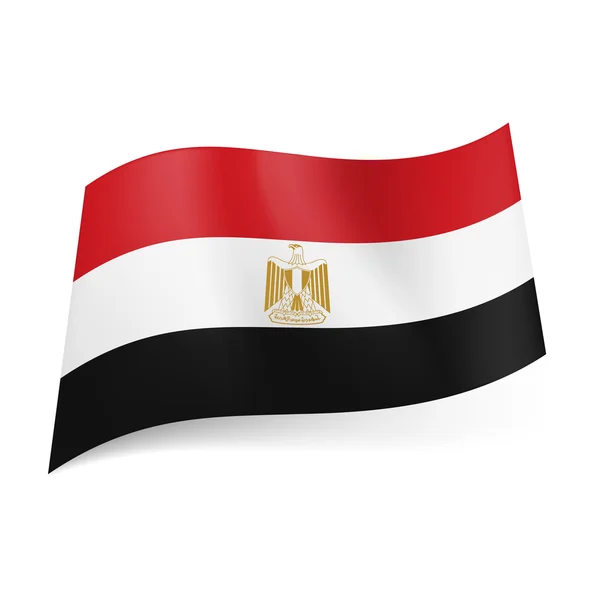 Drapeau d'État de Égypte — Image vectorielle